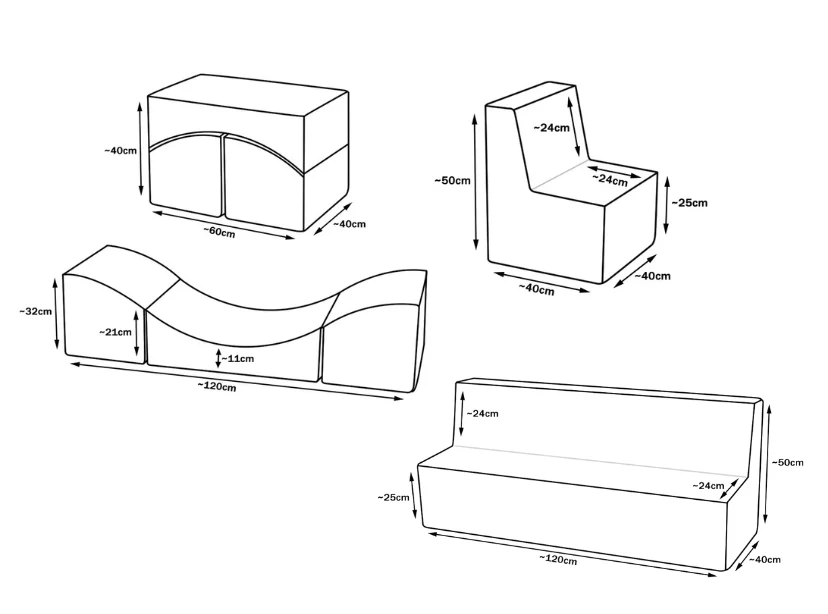 PVC Foam Furniture Set - Image 6